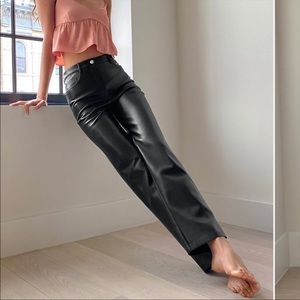 The famous Artitzia leather Melina pants